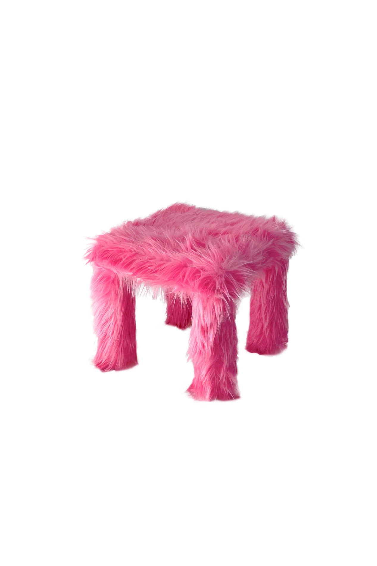 furry table M (pink)