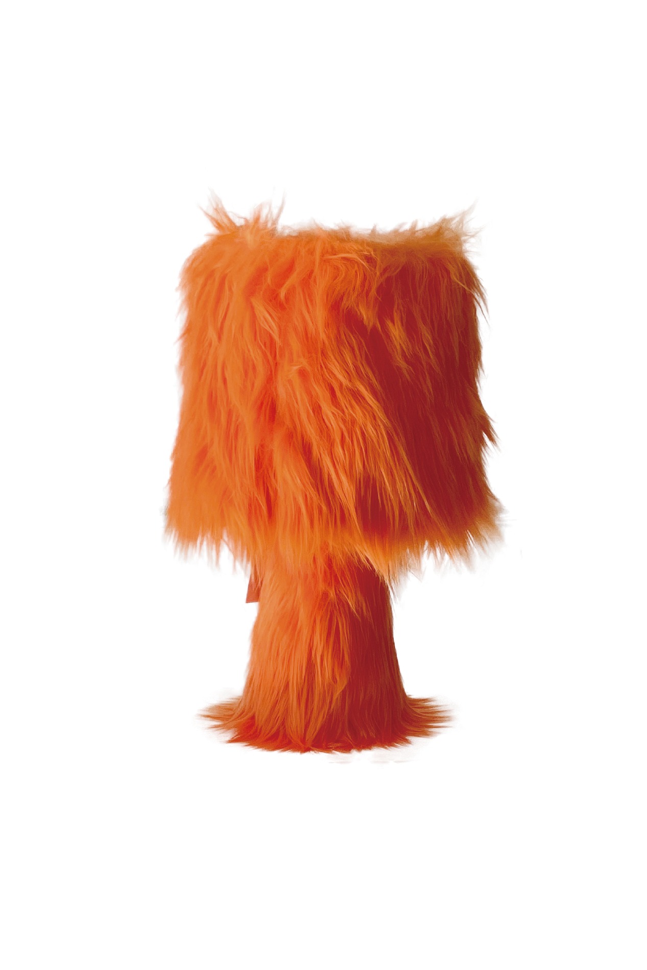 furry lamp (orange)