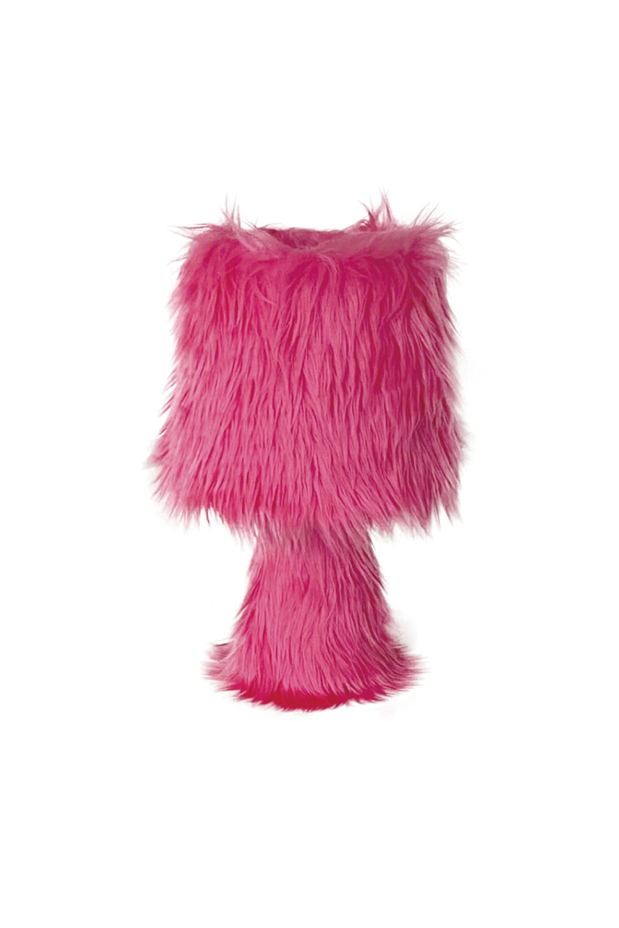 furry lamp (pink)