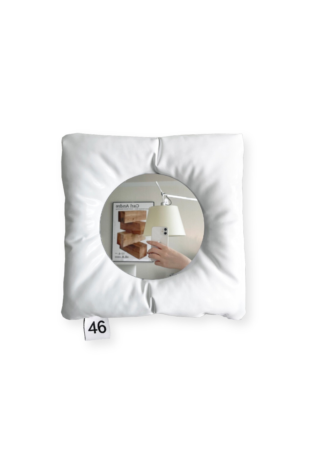 cushion mirror(white)