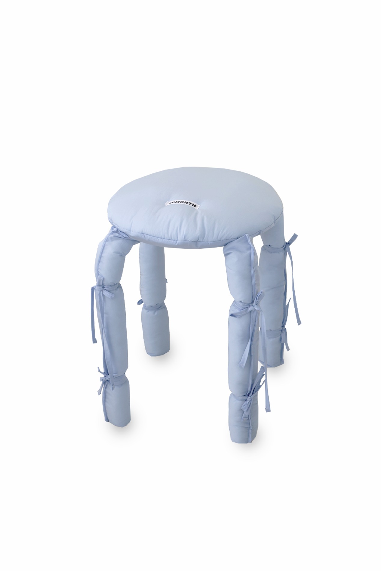 ribbon stool (sky blue)